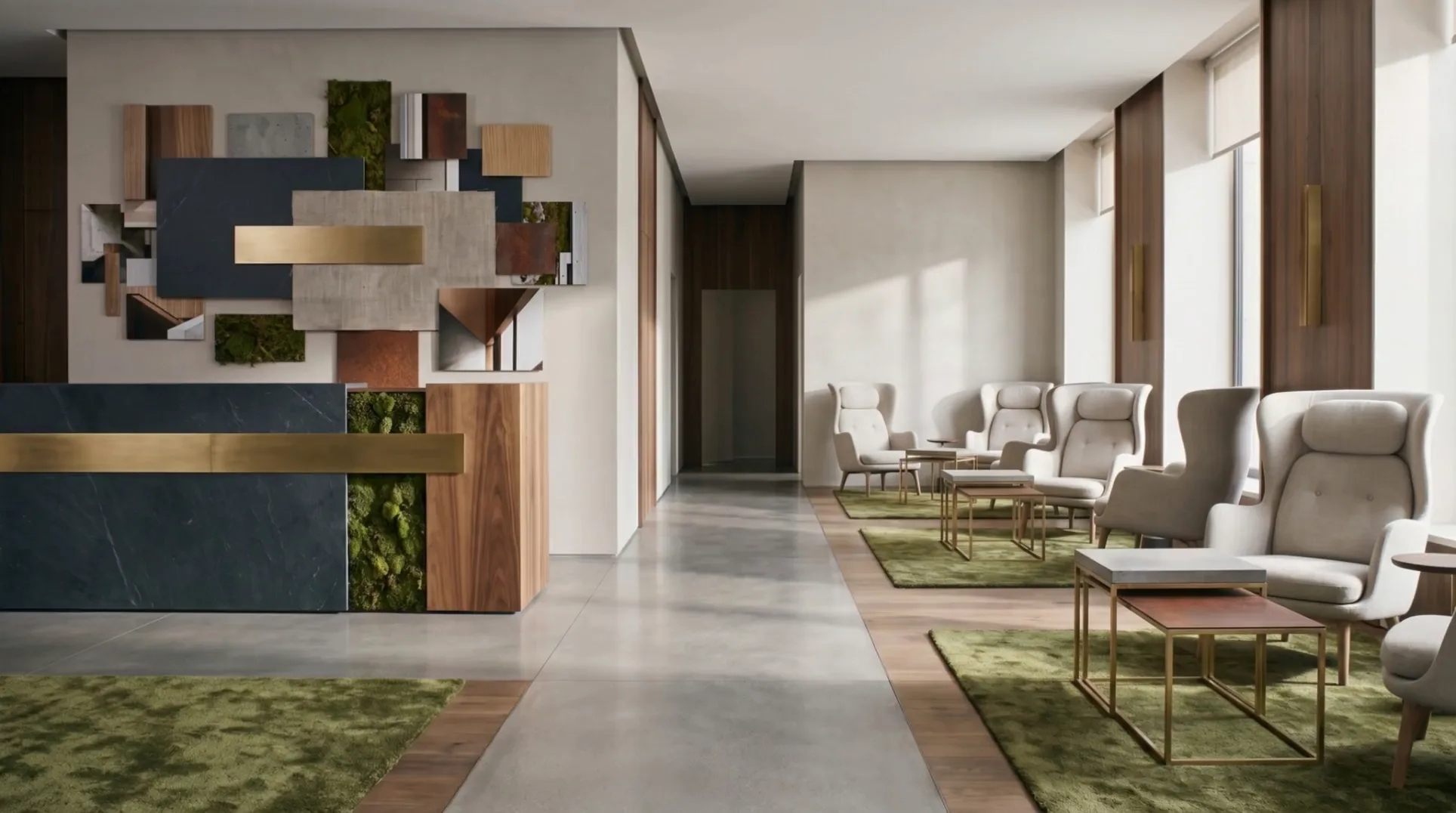 Concept Visualization — Lobby Signature Wall