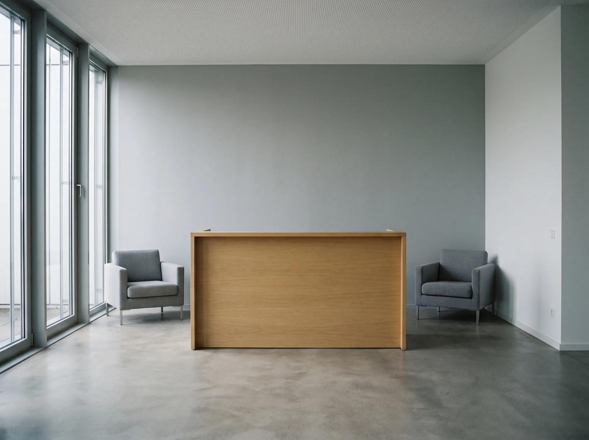 Concept Visualization — Empfang, Baseline zu Zender-Intervention